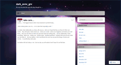Desktop Screenshot of darkavnvgrv.wordpress.com