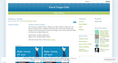 Desktop Screenshot of fungifts.wordpress.com