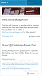 Mobile Screenshot of leonardkaage.wordpress.com
