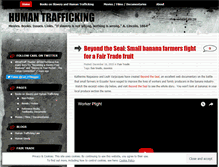 Tablet Screenshot of humantrafficking.wordpress.com