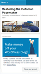 Mobile Screenshot of potomacpacemaker.wordpress.com