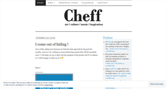 Desktop Screenshot of djcheff.wordpress.com