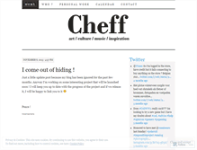 Tablet Screenshot of djcheff.wordpress.com