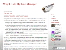 Tablet Screenshot of linemanager.wordpress.com