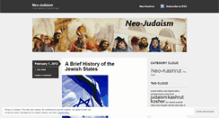 Desktop Screenshot of neojudaism.wordpress.com