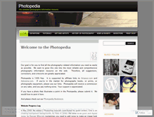 Tablet Screenshot of photopedia.wordpress.com