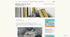 Desktop Screenshot of christinabakerkline.wordpress.com