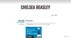 Desktop Screenshot of chelseabeasley.wordpress.com