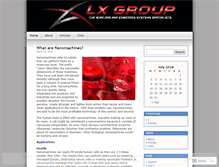 Tablet Screenshot of lxinnovations.wordpress.com