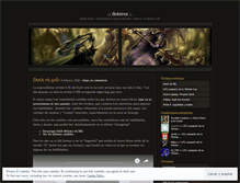 Tablet Screenshot of doteros.wordpress.com
