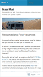 Mobile Screenshot of naumai.wordpress.com