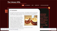 Desktop Screenshot of literarywife.wordpress.com