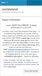 Mobile Screenshot of ourlalaland.wordpress.com