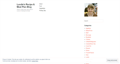 Desktop Screenshot of lundiesrecipes.wordpress.com
