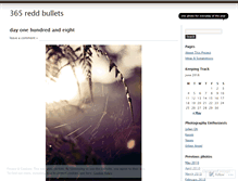 Tablet Screenshot of everydayreddbullets.wordpress.com