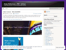 Tablet Screenshot of jmcadviser.wordpress.com