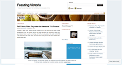Desktop Screenshot of feastingvictoria.wordpress.com