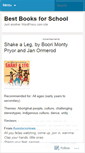 Mobile Screenshot of bestbooks4school.wordpress.com