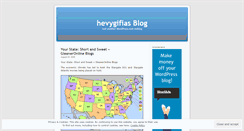 Desktop Screenshot of hevygifia.wordpress.com