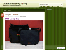 Tablet Screenshot of jumblesale2009.wordpress.com