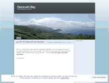 Tablet Screenshot of eleccircuit.wordpress.com