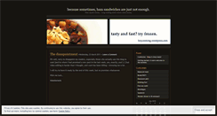 Desktop Screenshot of lazycooking.wordpress.com