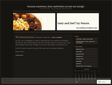 Tablet Screenshot of lazycooking.wordpress.com