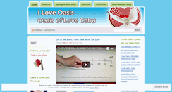 Desktop Screenshot of iloveoasis.wordpress.com
