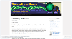 Desktop Screenshot of guardianhero.wordpress.com