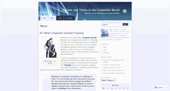 Desktop Screenshot of corporatesurvival.wordpress.com