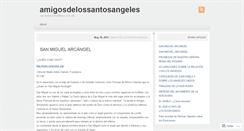 Desktop Screenshot of amigosdelossantosangeles.wordpress.com