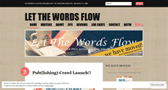 Desktop Screenshot of letthewordsflow.wordpress.com