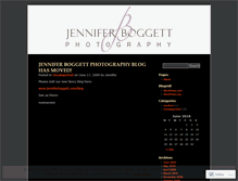 Tablet Screenshot of jenniferboggettphotography.wordpress.com