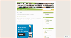 Desktop Screenshot of chocobox.wordpress.com
