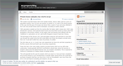 Desktop Screenshot of mypropertyblog.wordpress.com