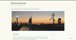 Desktop Screenshot of aalinazar.wordpress.com