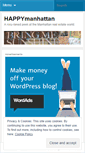 Mobile Screenshot of happymanhattan.wordpress.com