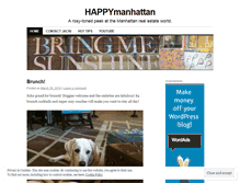 Tablet Screenshot of happymanhattan.wordpress.com