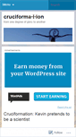 Mobile Screenshot of cruciformation.wordpress.com