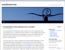 Tablet Screenshot of cruciformation.wordpress.com