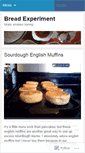 Mobile Screenshot of breadexperiment.wordpress.com