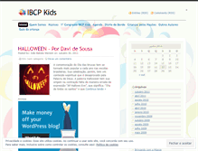 Tablet Screenshot of ibcpkids.wordpress.com