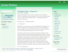 Tablet Screenshot of enriquepenalosa.wordpress.com