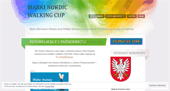 Desktop Screenshot of marszpozdrowie.wordpress.com