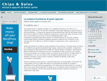 Tablet Screenshot of chipsandsalsa.wordpress.com