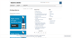 Desktop Screenshot of meawgyver.wordpress.com