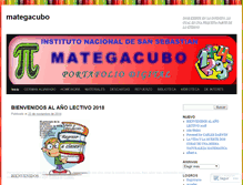 Tablet Screenshot of mategacubo.wordpress.com