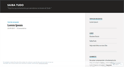Desktop Screenshot of gsouto.wordpress.com
