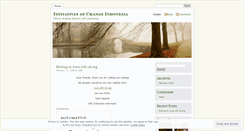 Desktop Screenshot of iofc.wordpress.com