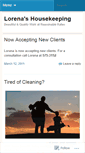 Mobile Screenshot of lorenashouse.wordpress.com